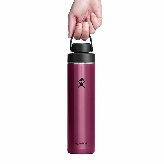 24 oz Lightweight Chug Cap Bottle - Garnet Red
